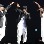Wanya Morris^ Nathan Morris and Shawn Stockman (L-R) of Boyz II Men perform at NYCB Live at the Nassau Veterans Memorial Coliseum on July 7^ 2017 in Uniondale^ New York. NEW YORK-JUL 7.